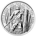 One Ounce 2022 Silver Little John Myths & Legends includes capsule