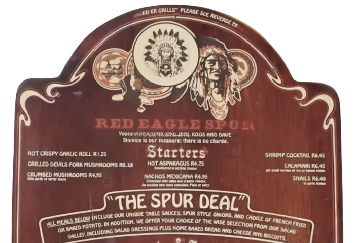 Spur menu