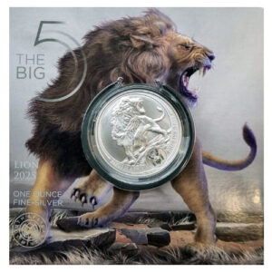 Big 5 series 3 lion 1 ounce silver