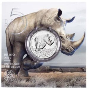 Big Five 2025 Silver One Ounce Rhino BU-Series 3