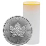 One Ounce 2026 Silver Canadian Maple in Mint Tube