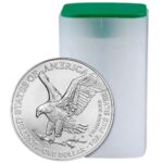 One Ounce 2026 Type 2 Silver American Eagle in Mint Tube