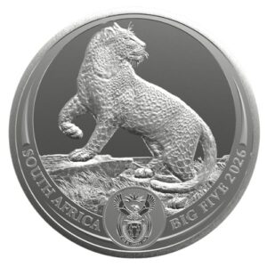 Big Five 2026 Silver One Ounce Leopard BU Series 3