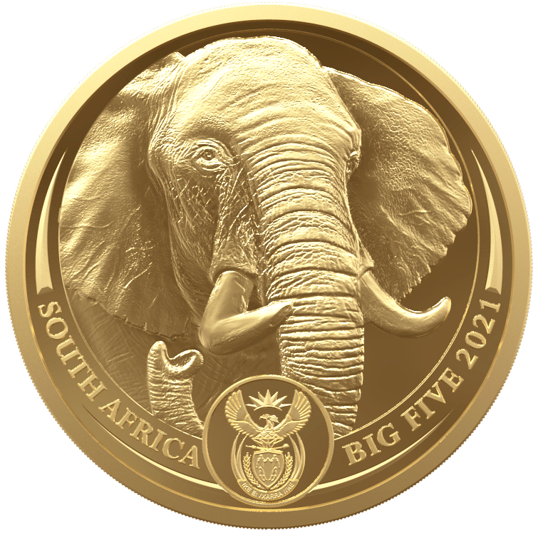 Big 5 Series 2 Gold, Silver & Platinum Coins | SA Mint Meta Description: Explore the South African Mint's Big 5 Series II coin range. Shop pure gold, silver, and platinum proof coins celebrating the Elephant, Lion, Rhino, Leopard & Buffalo.
