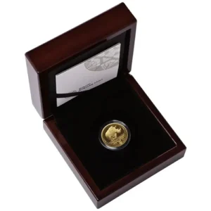 2025 1_4 oz Proof Gold Big Five Rhino - Series 3 - Box