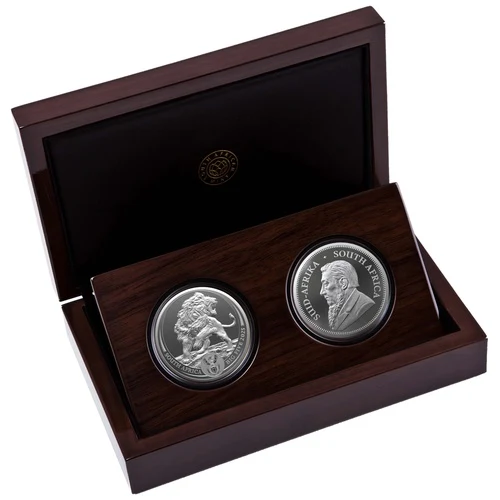 2025 Big Five Silver Lion & Silver Krugerrand Set - Series 3 - Image 6