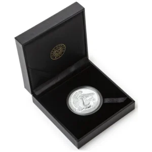 2025 1 oz Silver Odyssey Bateleur Eagle box