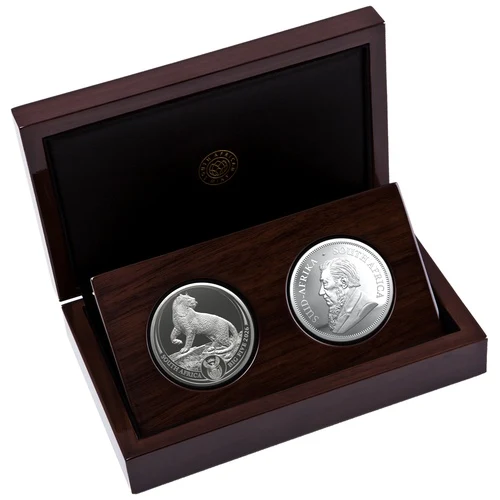 2026 Big Five Silver Leopard & Krugerrand Double Capsule - Series 3