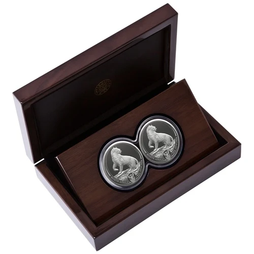 2026 Big Five Silver Leopard Double Capsule - Series 3