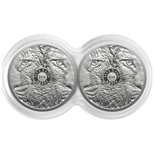 2026 Big Five Silver Leopard Double Capsule - Series 3