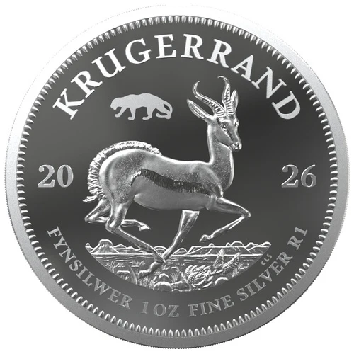 2026 Big Five Silver Leopard & Krugerrand Double Capsule - Series 3
